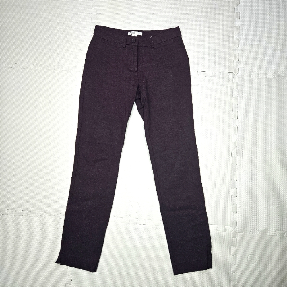 Cleo Red Dress Pant Trousers Size 2